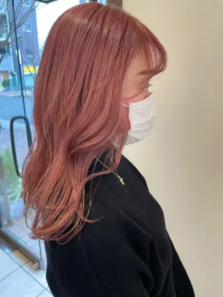 ロング 韓国風ヘア♡ runaのヘアスタイル