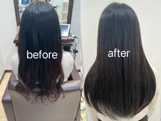ロング なかの ももかのヘアスタイル