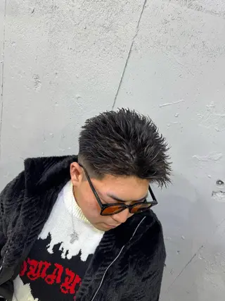 ショート メンズ era2d所属・マコト/心斎橋 メンズ専門店のヘアスタイル