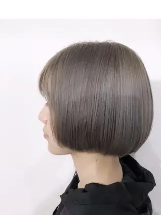 ショート カラー パーマ ヘアアレンジ メンズパーマの巨匠 鈴木純のヘアスタイル