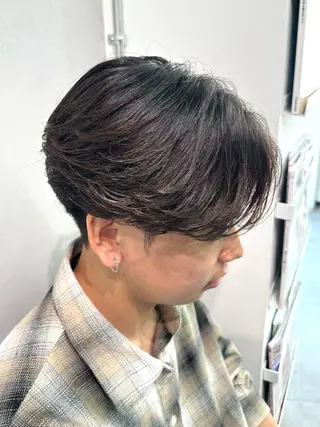 メンズ SALOWIN渋谷caldo店B1所属・岐津公太 メンズ縮毛矯正のプロのヘアスタイル