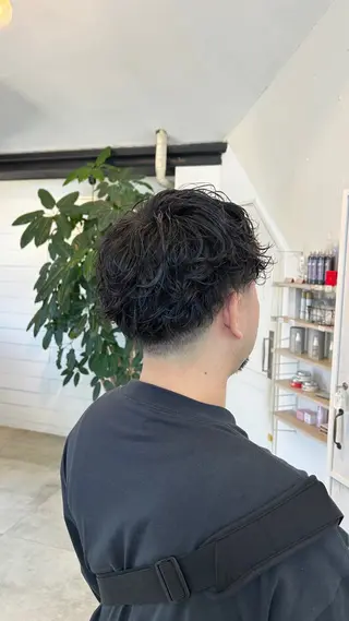 パーマ メンズ 鈴木 あやかのヘアスタイル