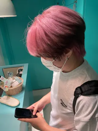 ショート カラー 💫ダブルカラー💫 池袋西口・泡渕✂️のヘアスタイル