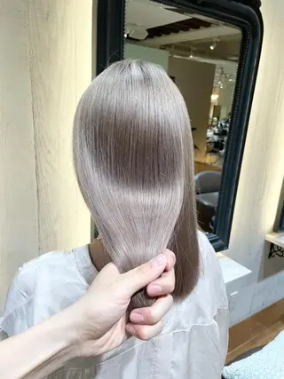 ミディアム 💍美髪矯正💍 山田 涼也のヘアスタイル