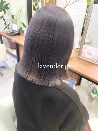 セミロング カラー ヘアアレンジ ブリーチなし/ レイヤー🌿runaのヘアスタイル