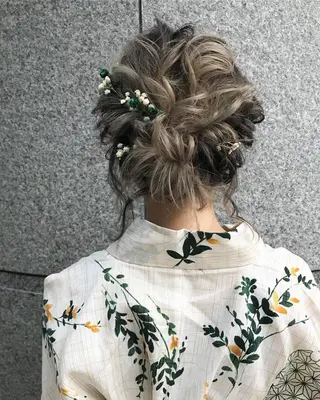 ヘアアレンジ 中原 梨沙のヘアスタイル