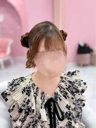 ロング ヘアアレンジ Set Salon Mémoire by miuprierre所属・川上 佳奈のヘアスタイル