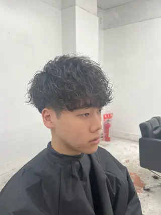 メンズ 柏メンズパーマ特化 蛯谷 晃裕のヘアスタイル