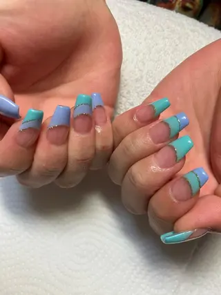 ネイル rukianail 新里のネイルデザイン