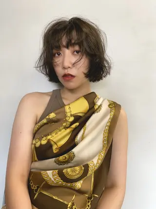 ショート ボブとパーマの達人 美容室難民の方は是非のヘアスタイル