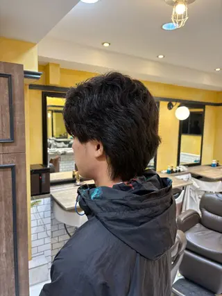 ショート Groomers Tokyo所属・大山慧也/メンズ/ フェード/バーバーのヘアスタイル