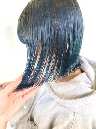 ミディアム カラー 🌈新田 みどり🌈のヘアスタイル