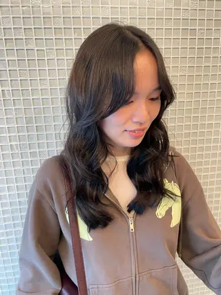 ロング カラー 🎀レイヤー/パーマ カラー/ai🎀のヘアスタイル