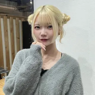 ロング カラー ヘアアレンジ Je suis heureuse Miel所属・🐩艶カラー/ chisato🌙のヘアスタイル