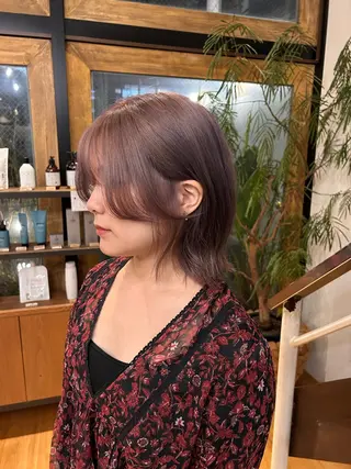 ショート MASHU所属・デザインカラー /北堀江/リノのヘアスタイル