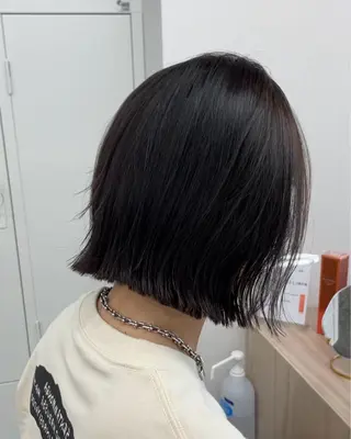 ミディアム レイヤーパーマ/ ショートパーマ/横浜のヘアスタイル