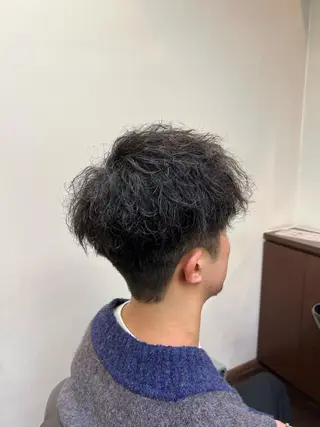 パーマ メンズ 久保 美空のヘアスタイル