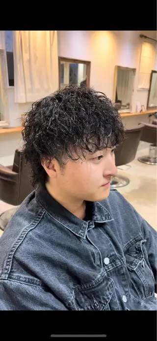 パーマ メンズ メンズ指名No.1/ パーマ特化/白木壱崇のヘアスタイル