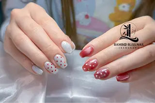 ネイル BAMBOO BLISS 研修用のネイルデザイン