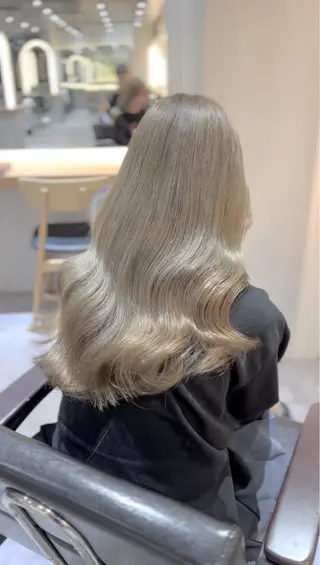 ロング カラー レイヤーカット/ ブリーチカラー/雅人のヘアスタイル