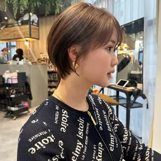 ショート カラー i.Osaka【アイドット オオサカ】所属・VIEWOsaka店 ショート得意みうらのヘアスタイル
