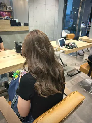 ロング カラー shiho︎🌟/ 髪質改善カラーのヘアスタイル