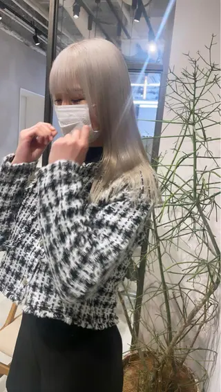 ロング カラー SALOWIN原宿iori B１階所属・🫧美髪育成美容師 WASHIZU🫧のヘアスタイル