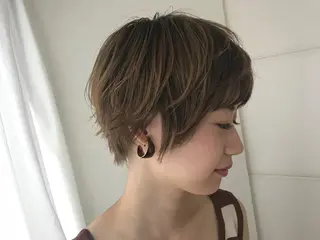 ショート ボブ/大人ヘア k-two濱田のヘアスタイル