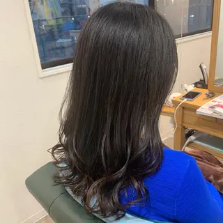 ロング パーマ 加藤 雄大のヘアスタイル