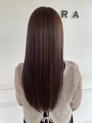 セミロング SARA古賀店 かすみ🐬🩵のヘアスタイル