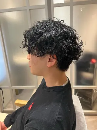 パーマ メンズ ⭕️メンズパーマ⭕️ 山口　裕太郎のヘアスタイル