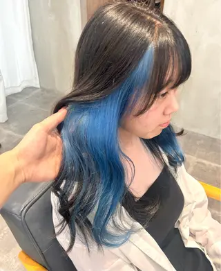 ロング カラー 韓国×髪質改善カラー 💎hinaのヘアスタイル