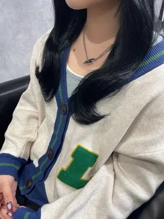 ロング 原宿/プルエ ク/上品カラー/そらのヘアスタイル