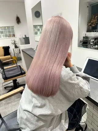 セミロング カラー ショートカット/ 江森　遼祐のヘアスタイル