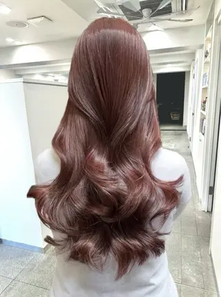 ロング パーマ nex  the salon vlow所属・【韓国×美髪】 ANRIのヘアスタイル