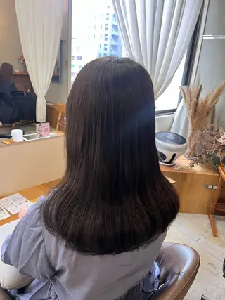 ロング カラー 暖色カラー／ ヘアセット🌛櫻井舞のヘアスタイル