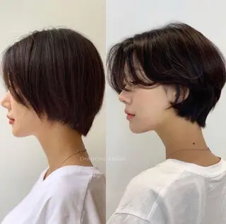 ショート Miyuki ⭐︎men’scutのヘアスタイル