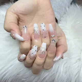 ネイル 🎀 Lemode ワンホンネイル🎀のネイルデザイン