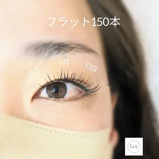 マツエク・マツパ Loy所属・Loy　原田千春  のマツエク・マツパデザイン