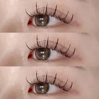 マツエク・マツパ Merci𖤐´ 長谷川のマツエク・マツパデザイン