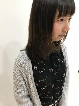 セミロング nambu-GARDEN所属・高橋 美波のヘアスタイル