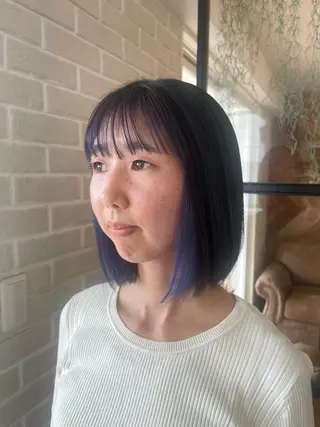 カラー LA BELLA所属・LA BELLA マリナのヘアスタイル