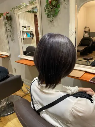ミディアム hair&make amyusのヘアスタイル