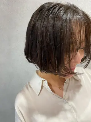 ショート カラー 韓国hair ·͜· watanabeのヘアスタイル