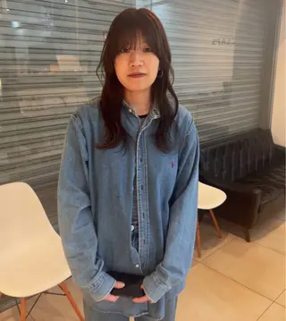 カラー リリカ🐈‍⬛ブリー チカラー/上永谷のヘアスタイル