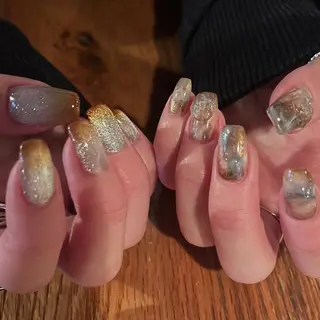 ネイル カメレオン京橋🌻 草葉由佳のネイルデザイン