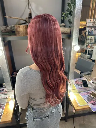 ロング カラー 溜 一太のヘアスタイル