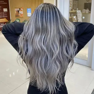ロング カラー 🌈透明感カラー ✨松田龍也🌈のヘアスタイル