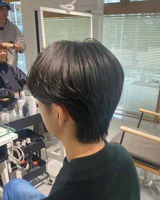 ショート パーマ メンズ 🇰🇷韓国風カット 🇰🇷　鈴木海斗のヘアスタイル