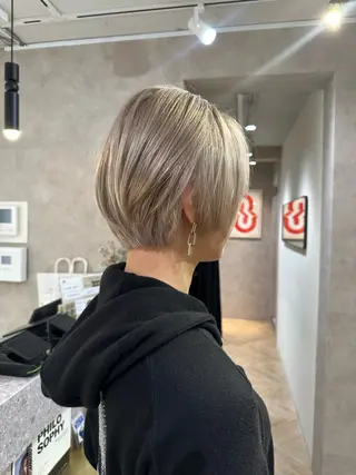 ショート 🍇透明感カラー/ カットひかる🍒のヘアスタイル